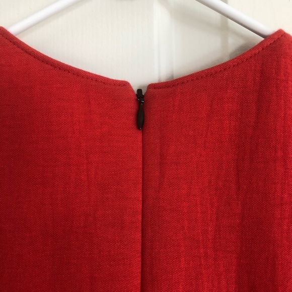 🇨🇦 Judith & Charles tomato red 🍅 summer mini dress Sz 2 - Picture 8 of 11